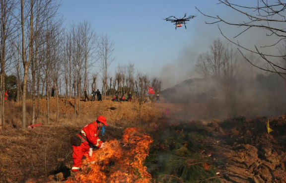 消防無人機空中巡查 防范森林火災(zāi)隱患(圖1) 消防無人機