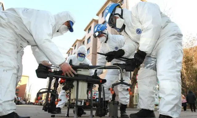 工業(yè)無人機防疫大展身手,石家莊消殺30多萬平米(圖2) 工業(yè)無人機防疫大展身手,石家莊消殺30多萬平米(圖2)