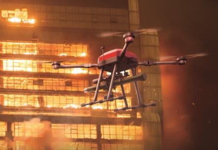 消防無人機在火災中有哪些表現?(圖1) 消防無人機在火災中有哪些表現?(圖1)