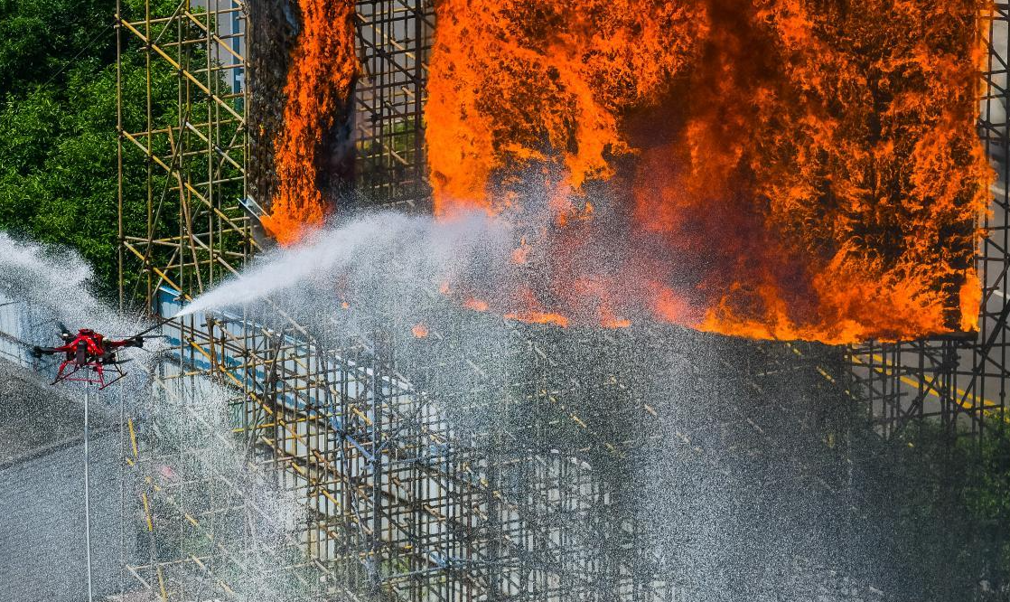 淺談無人機在消防救援方面的最新應用(圖1) 淺談無人機在消防救援方面的最新應用(圖1)